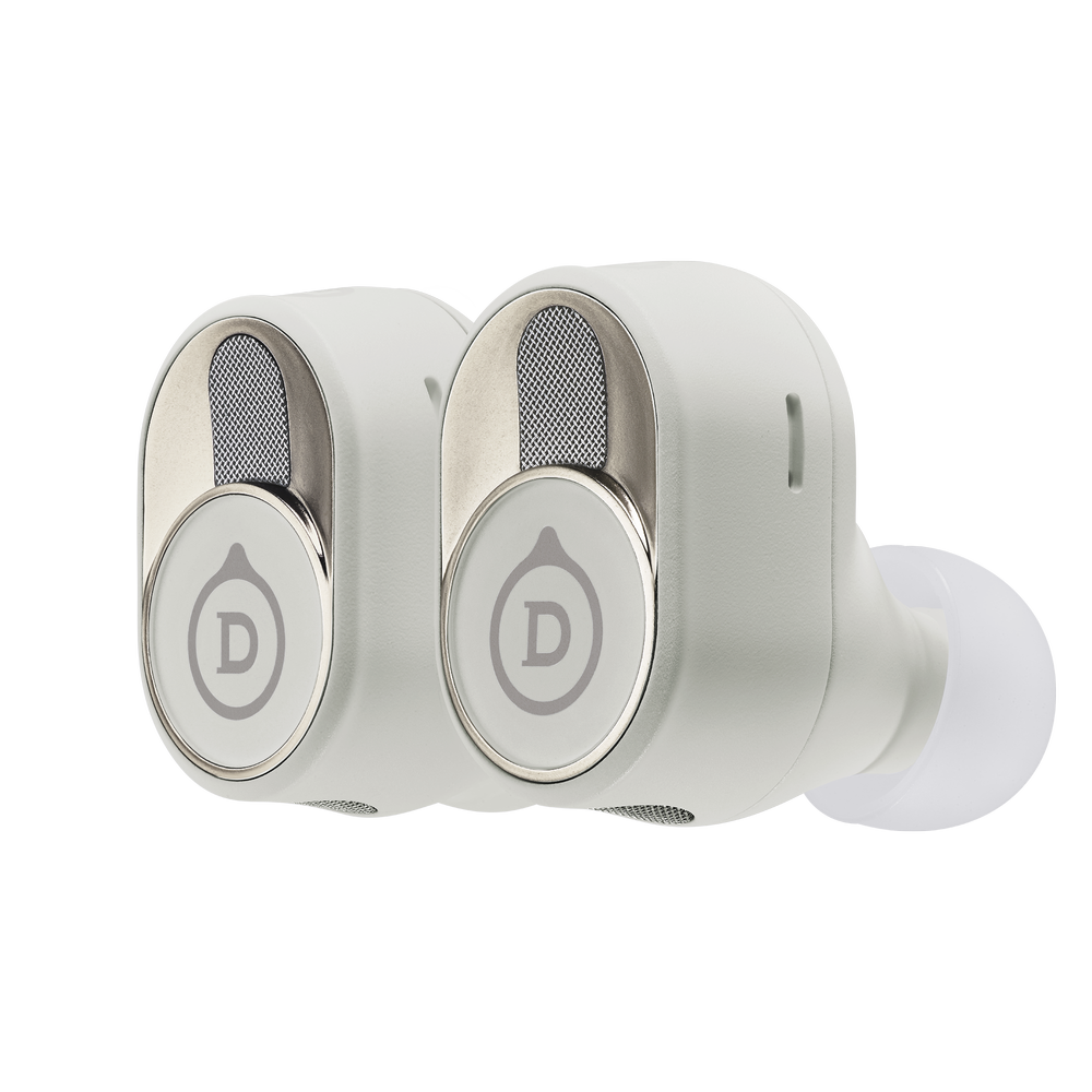 Devialet Gemini II Light Pearl earbuds – premium sound, available